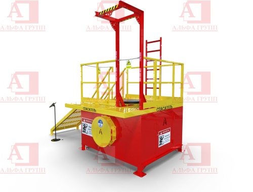 Учебно-тренировочный полигон Альпинист ОЗП04 (Модуль замкнутого пространства).